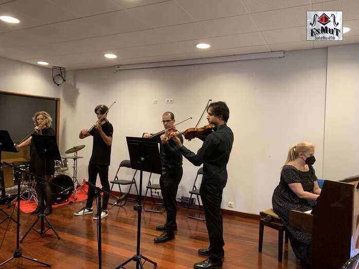 Momento de las audiciones musicales de este martes/TA.